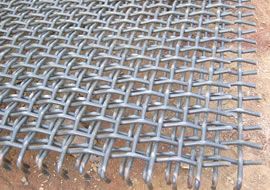 Crimped Wire Mesh for Mining