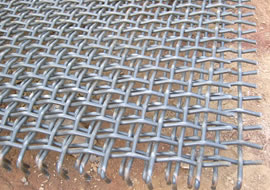 Crimped Wire Mesh for Mining