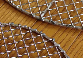 Pre-Crimped Barbecue Grill Netting