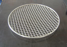 Pre-Crimped Barbecue Grill Netting