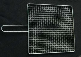 Pre-Crimped Barbecue Grill Netting